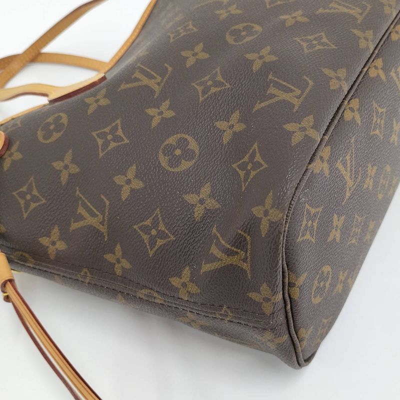 Louis Vuitton Neverfull PM Tote Bag Monogram Brown M40155