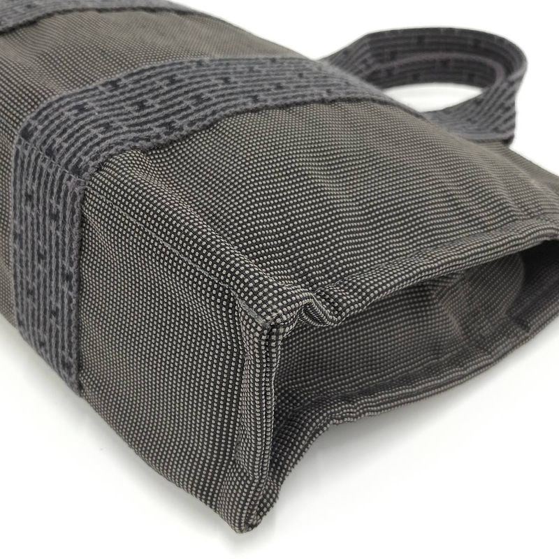 Hermes Her Line Tote PM Tote Canvas Gray