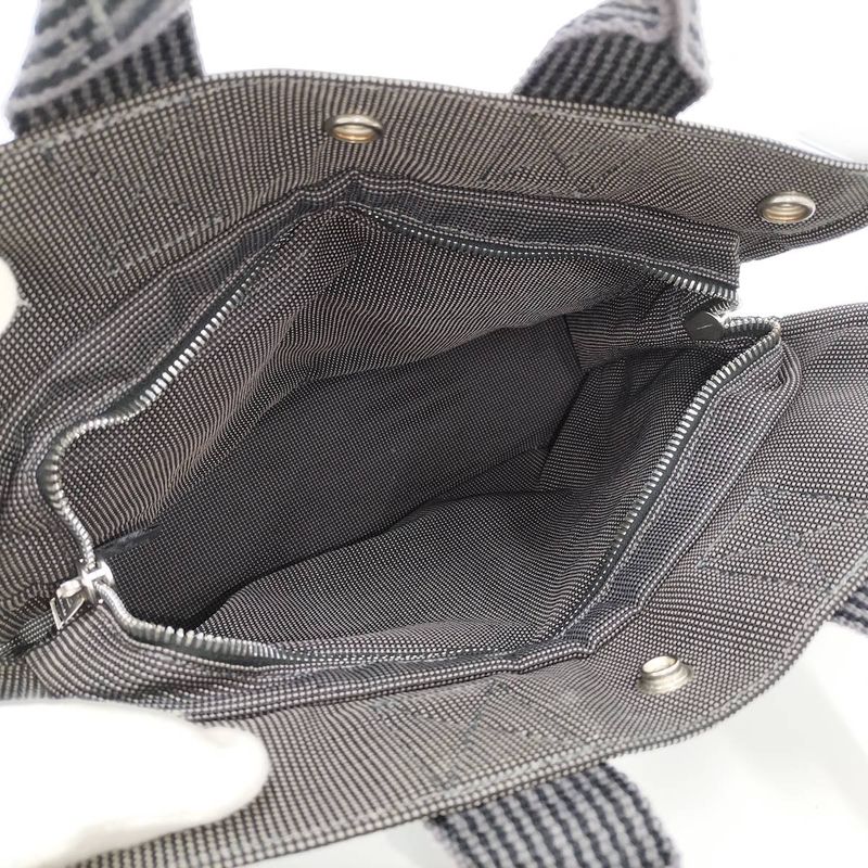 Hermes Her Line Tote PM Tote Canvas Gray