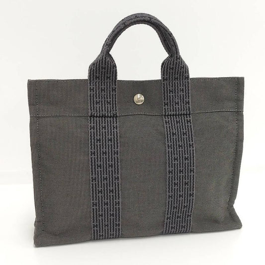 Hermes Her Line Tote PM Tote Canvas Gray