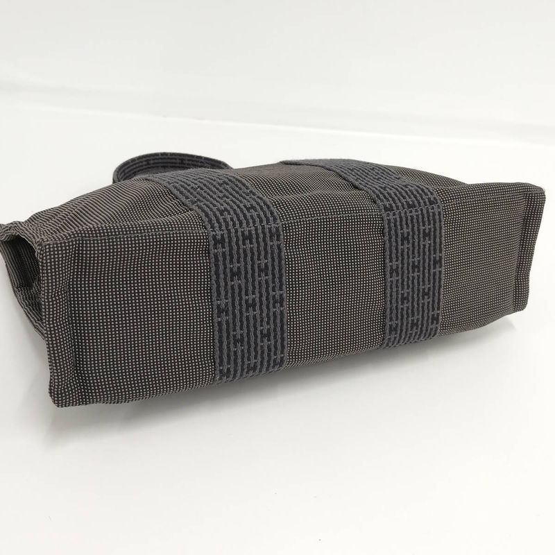 Hermes Her Line Tote PM Tote Canvas Gray