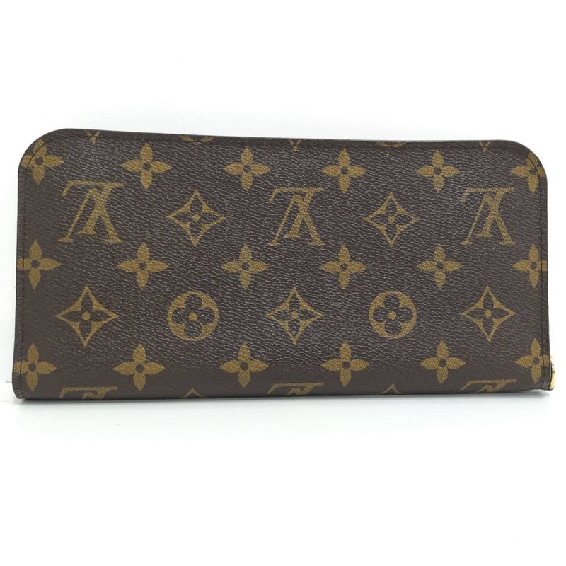 Louis Vuitton Portefeuille Antholite Folding Long Wallet Monogram Oranje M61989