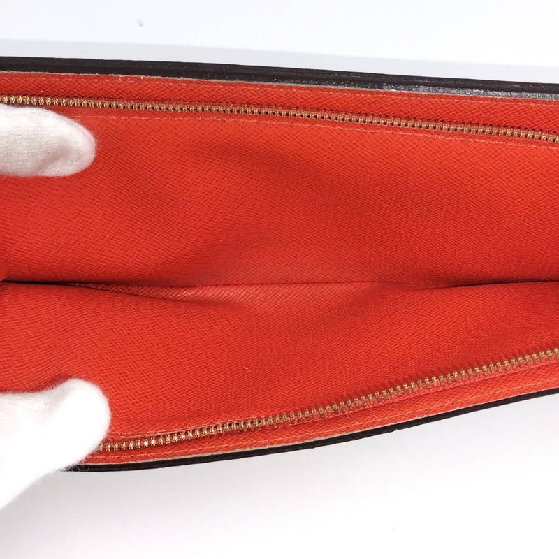 Louis Vuitton Portefeuille Antholite Folding Long Wallet Monogram Oranje M61989