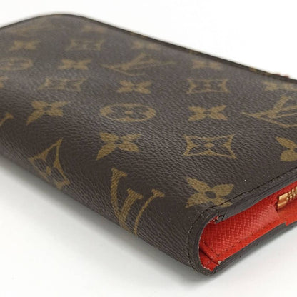 Louis Vuitton Portefeuille Antholite Folding Long Wallet Monogram Oranje M61989