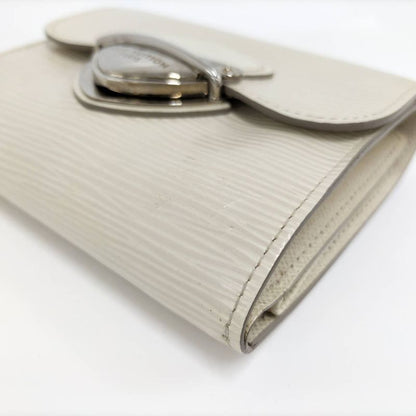 Louis Vuitton Portefeuille Joy Trifold Wallet Epi Ivoire M6658j