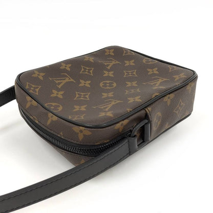 Louis Vuitton Christopher Wearable Wallet Shoulder Bag Monogram Macassar Brown