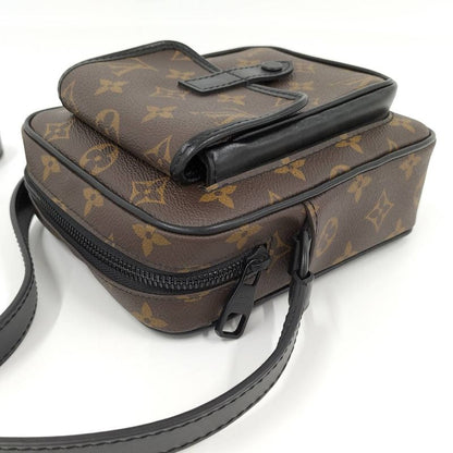 Louis Vuitton Christopher Wearable Wallet Shoulder Bag Monogram Macassar Brown