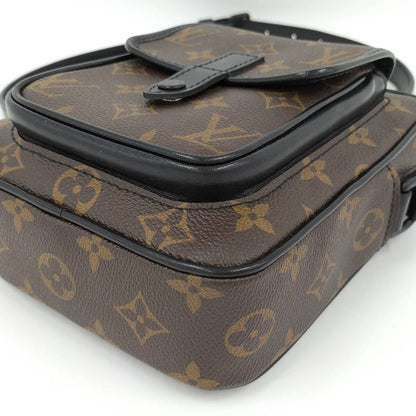 Louis Vuitton Christopher Wearable Wallet Shoulder Bag Monogram Macassar Brown