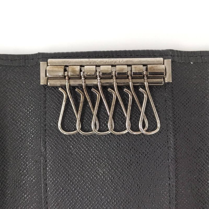 Louis Vuitton Multicles 6 6-rib Key Case Epi Noir Black M63812