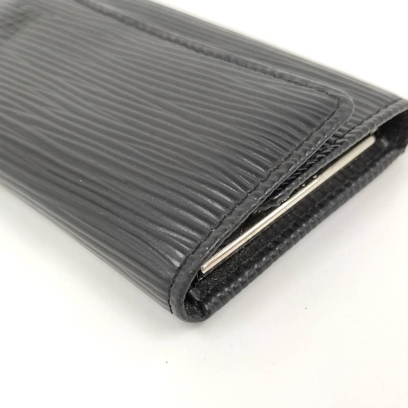 Louis Vuitton Multicles 6 6-rib Key Case Epi Noir Black M63812