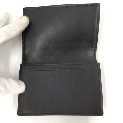 Bottega Veneta Card Case Leather Black 605720