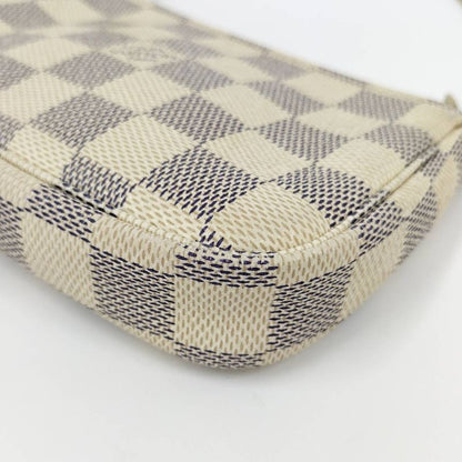 Louis Vuitton Mini Pochette Accessoire Accessory Pouch Damier Azure N58010