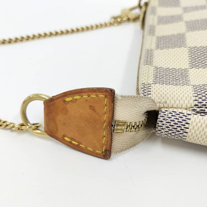 Louis Vuitton Mini Pochette Accessoire Accessory Pouch Damier Azure N58010