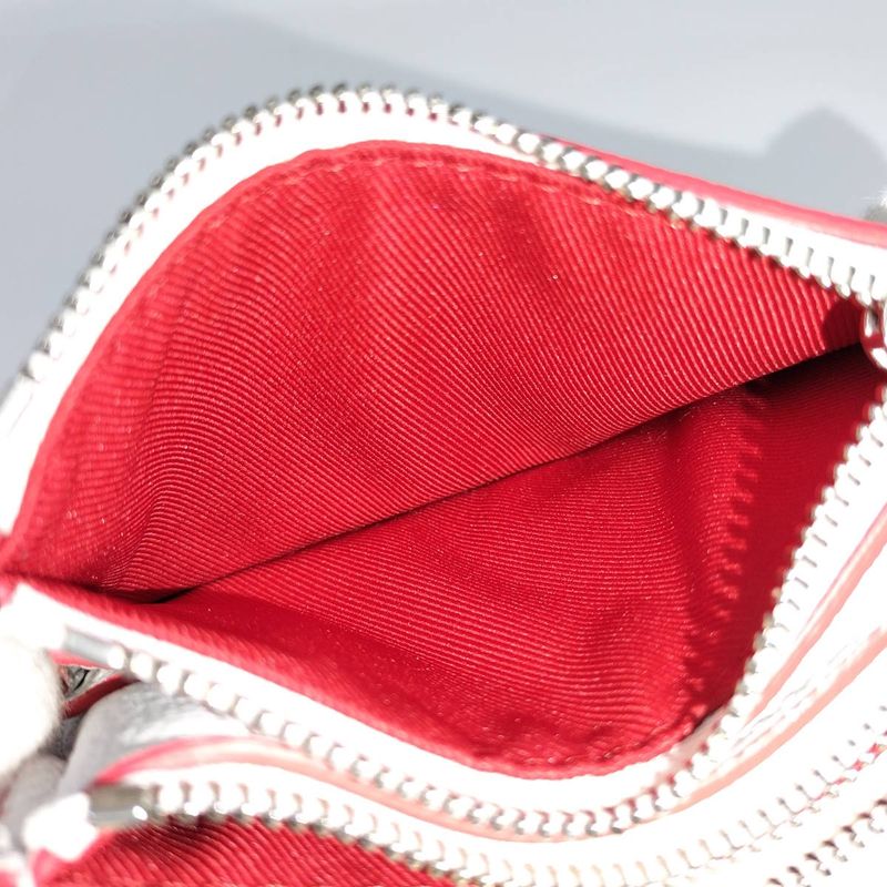 Louis Vuitton Double Zipped Card Holder Coin Case Damier Spray Multicolor M81430