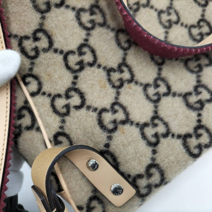 Gucci Backpack Sac Backpack GG Wool Mouton 630818