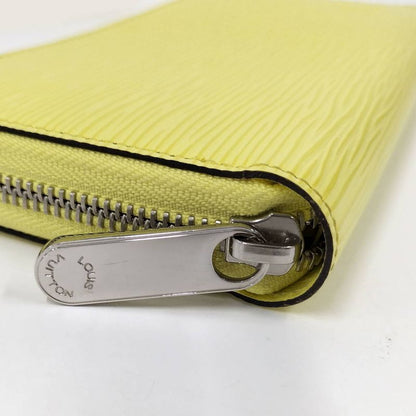 Louis Vuitton Zippy Wallet Round Zipper Long Wallet Epi Smiley Yellow M83040