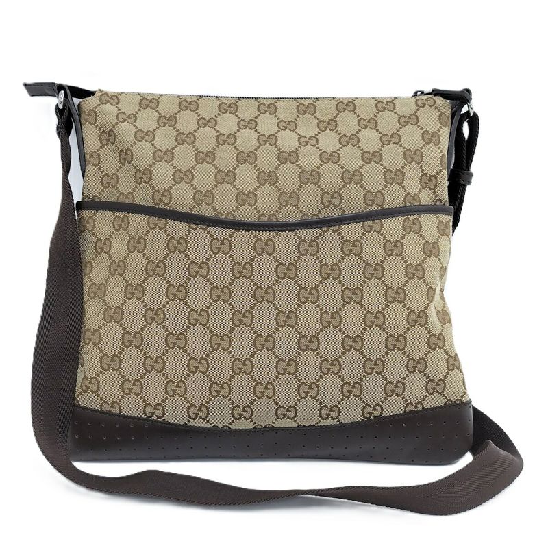 Gucci Shoulder Bag GG Canvas 145857