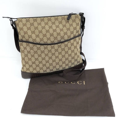 Gucci Shoulder Bag GG Canvas 145857