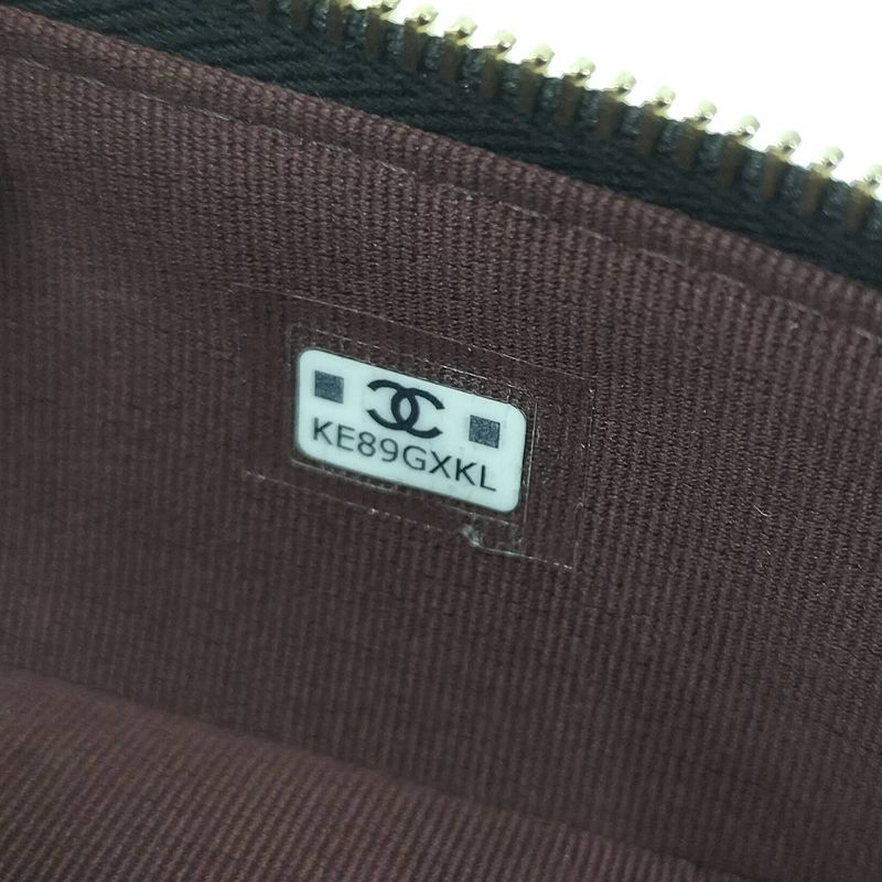 Chanel Mini Bag Charm Black Leather