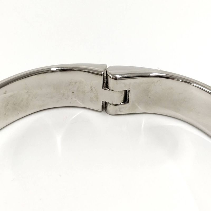 Louis Vuitton Cuff Nanogram Bracelet S Size Plated Gold Silver M00249