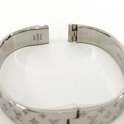 Louis Vuitton Cuff Nanogram Bracelet S Size Plated Gold Silver M00249