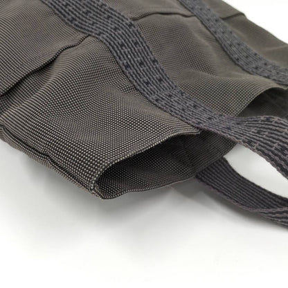 Hermes Herbag Su Tote Bag Canvas Grayish