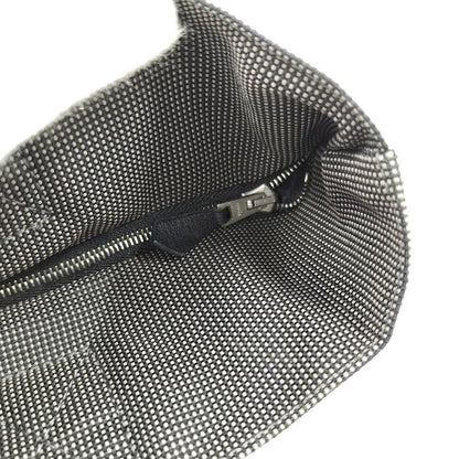 Hermes Herbag Su Tote Bag Canvas Grayish