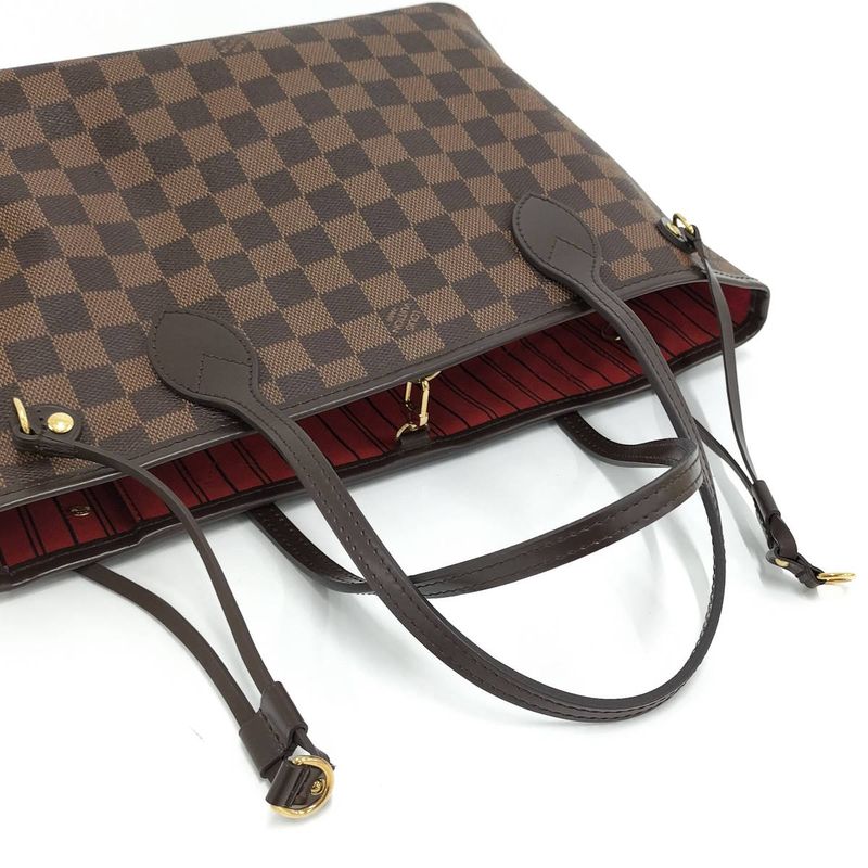Louis Vuitton Neverfull PM Tote Bag Damier Ebène N51109