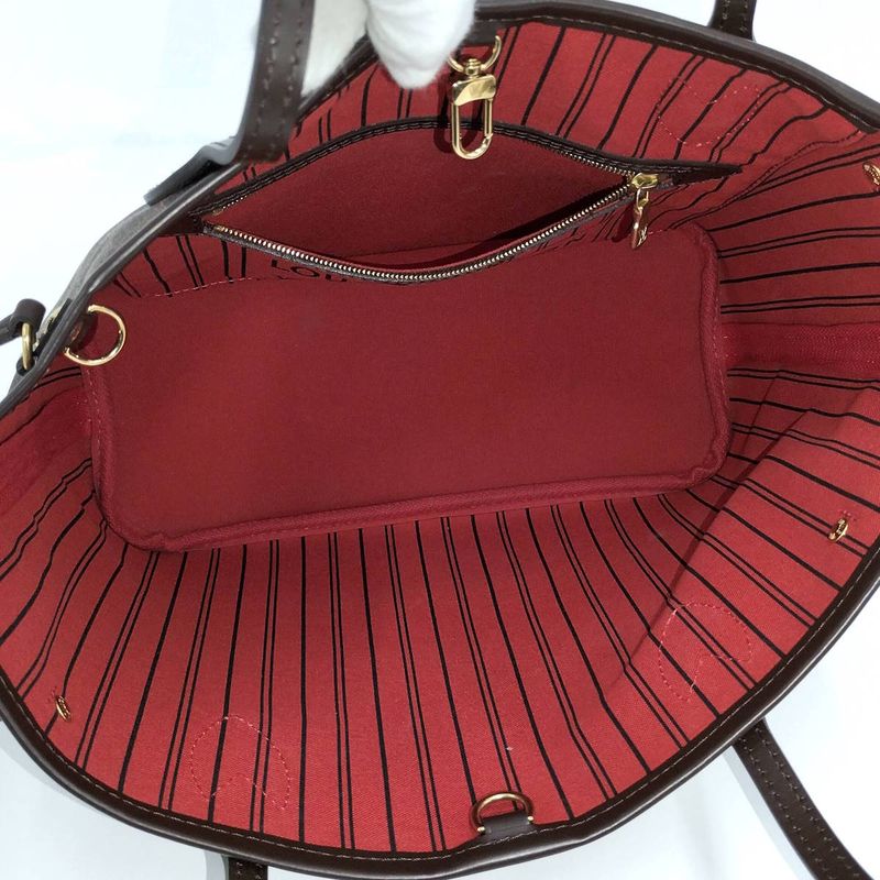 Louis Vuitton Neverfull PM Tote Bag Damier Ebène N51109