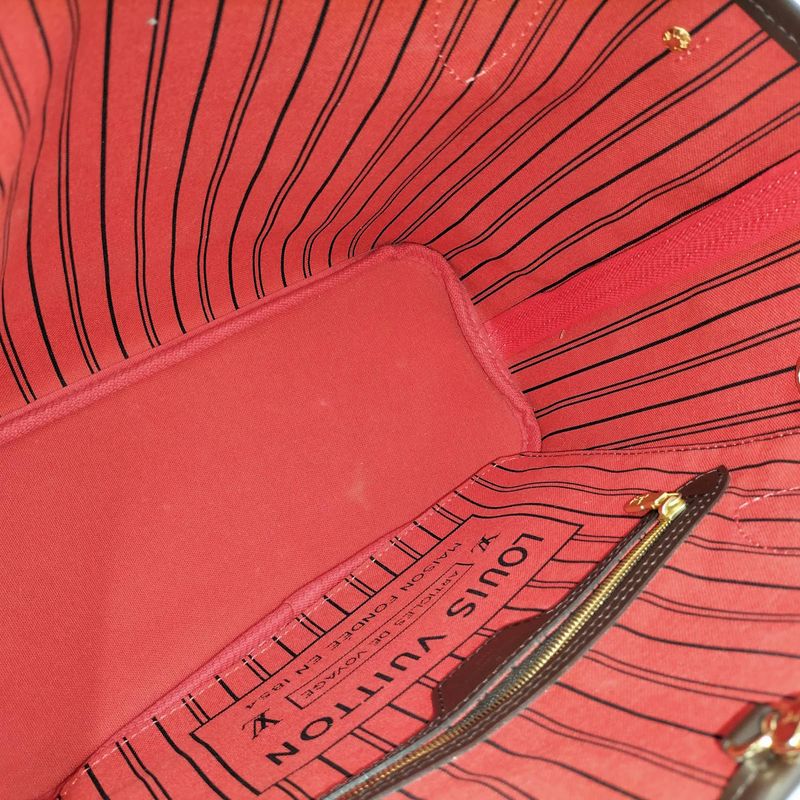 Louis Vuitton Neverfull PM Tote Bag Damier Ebène N51109