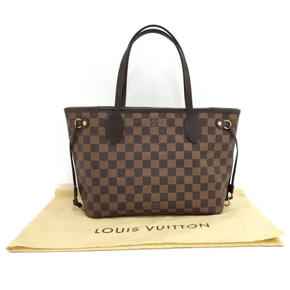 Louis Vuitton Neverfull PM Tote Bag Damier Ebène N51109