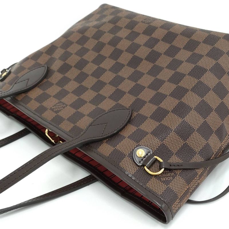 Louis Vuitton Neverfull PM Tote Bag Damier Ebène N51109