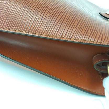 Louis Vuitton Cluny Shoulder Bag Epi Brown M52253