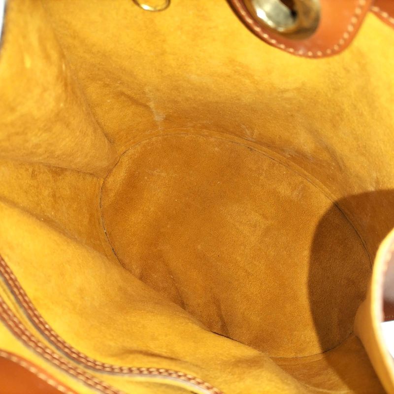 Louis Vuitton Cluny Shoulder Bag Epi Brown M52253