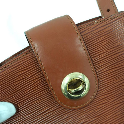 Louis Vuitton Cluny Shoulder Bag Epi Brown M52253