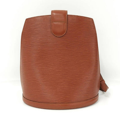 Louis Vuitton Cluny Shoulder Bag Epi Brown M52253