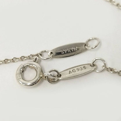 Tiffany & Co Necklace By-the-yard Elsa Peretti Rhinestone Sv925 Silver