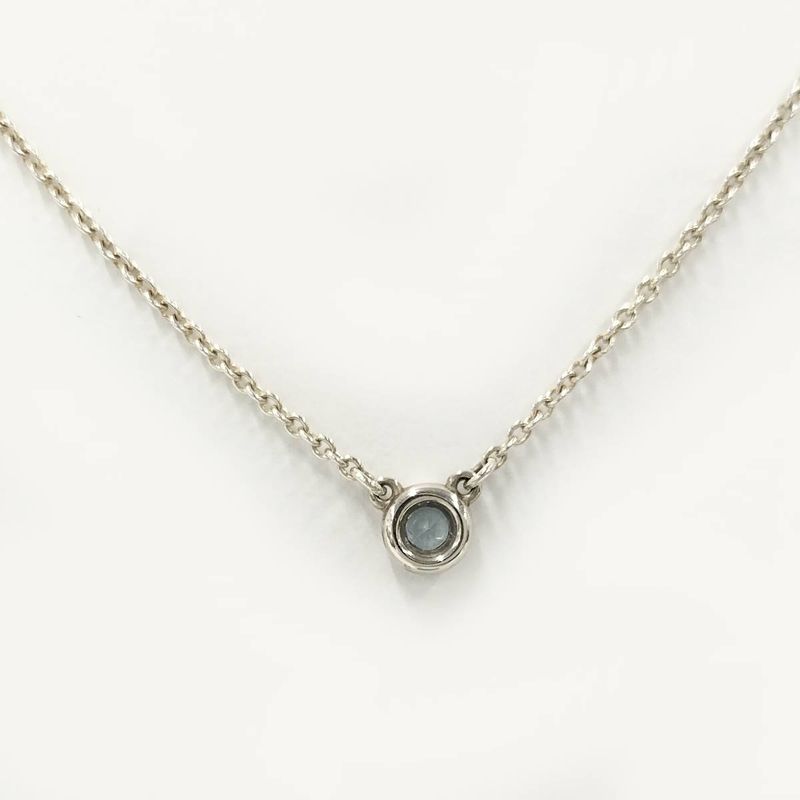 Tiffany & Co Necklace By-the-yard Elsa Peretti Rhinestone Sv925 Silver