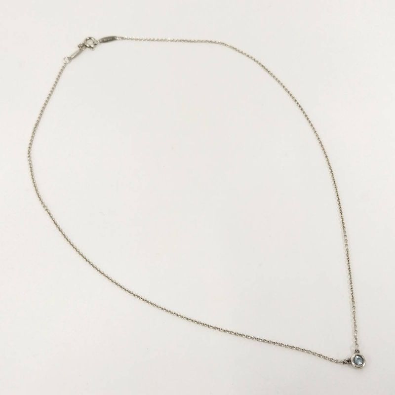 Tiffany & Co Necklace By-the-yard Elsa Peretti Rhinestone Sv925 Silver
