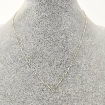 Tiffany & Co Necklace By-the-yard Elsa Peretti Rhinestone Sv925 Silver