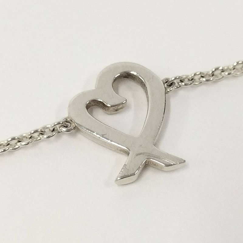 Tiffany & Co Bracelet With A Rubbing Heart Paloma Picasso Sv925 Silver