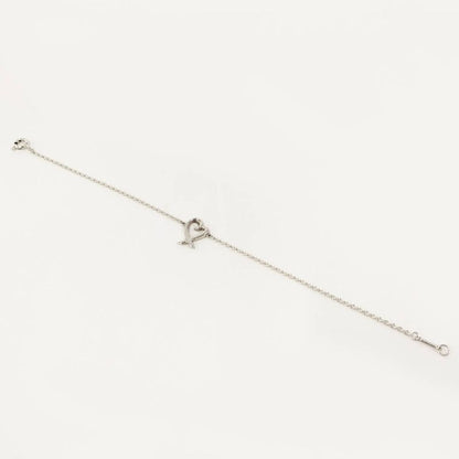 Tiffany & Co Bracelet With A Rubbing Heart Paloma Picasso Sv925 Silver
