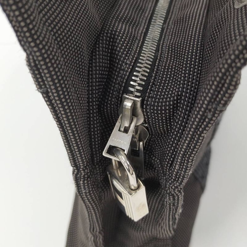 Hermes Her Line Tote PM Tote Bag Canvas Gray