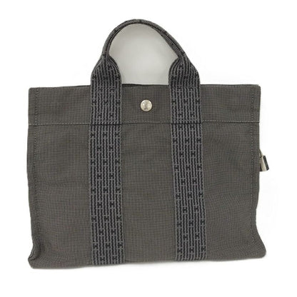 Hermes Her Line Tote PM Tote Bag Canvas Gray