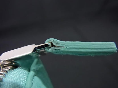 Tiffany & Co Tiffany & Co Leather Round Zipper Wallet Card Holder