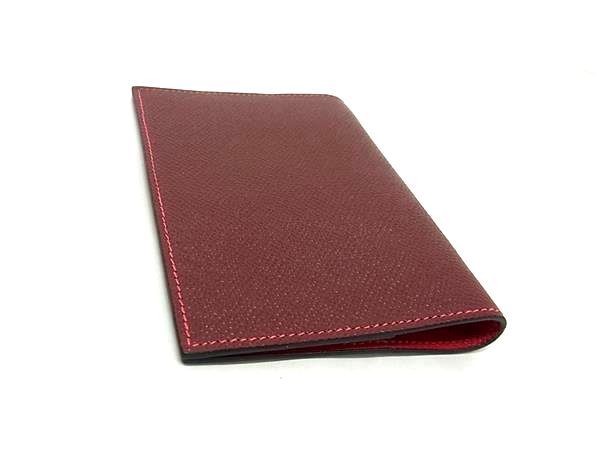 Hermes Agenda GM Vaux Epson Silver Hardware Notebook Cabas -