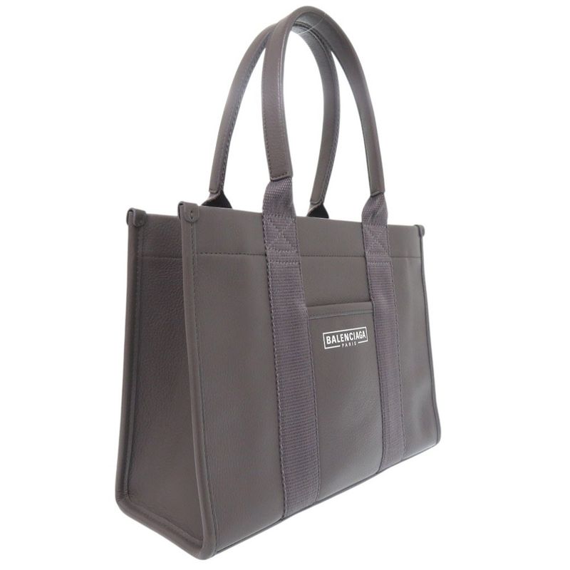 Balenciaga 2way Small Tote Bag Small Tote Bag 671402 Tote Leather Gray 0535