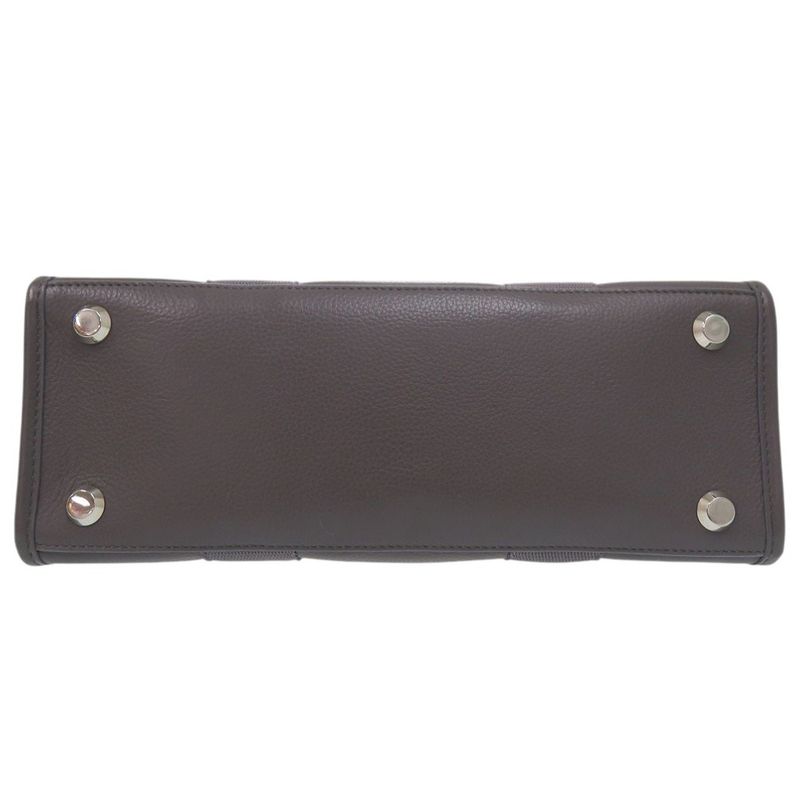 Balenciaga 2way Small Tote Bag Small Tote Bag 671402 Tote Leather Gray 0535