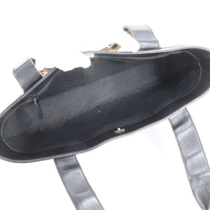 Gucci Sherry Line 002-1135 Leather Tote Bag Shoulder Hand Genuine Leather Black