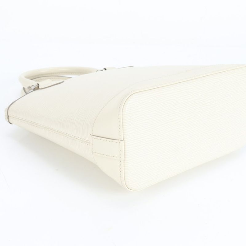 Louis Vuitton Epi Lockit Ivoire M4229j Leather Handbag Tote Genuine Leather